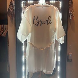 Bride robe